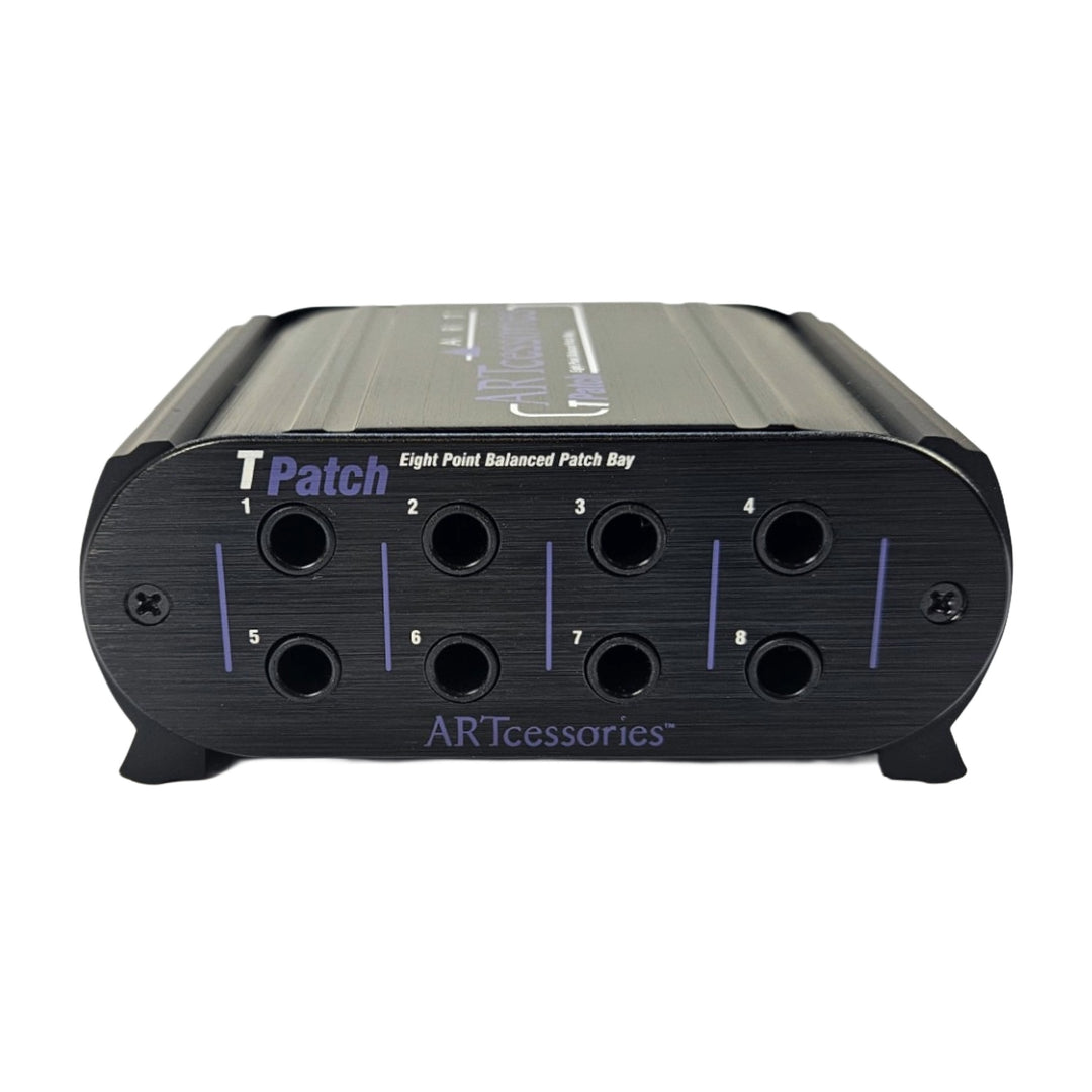 ART Patchbay 8 kanaler med isolator, balansert jack