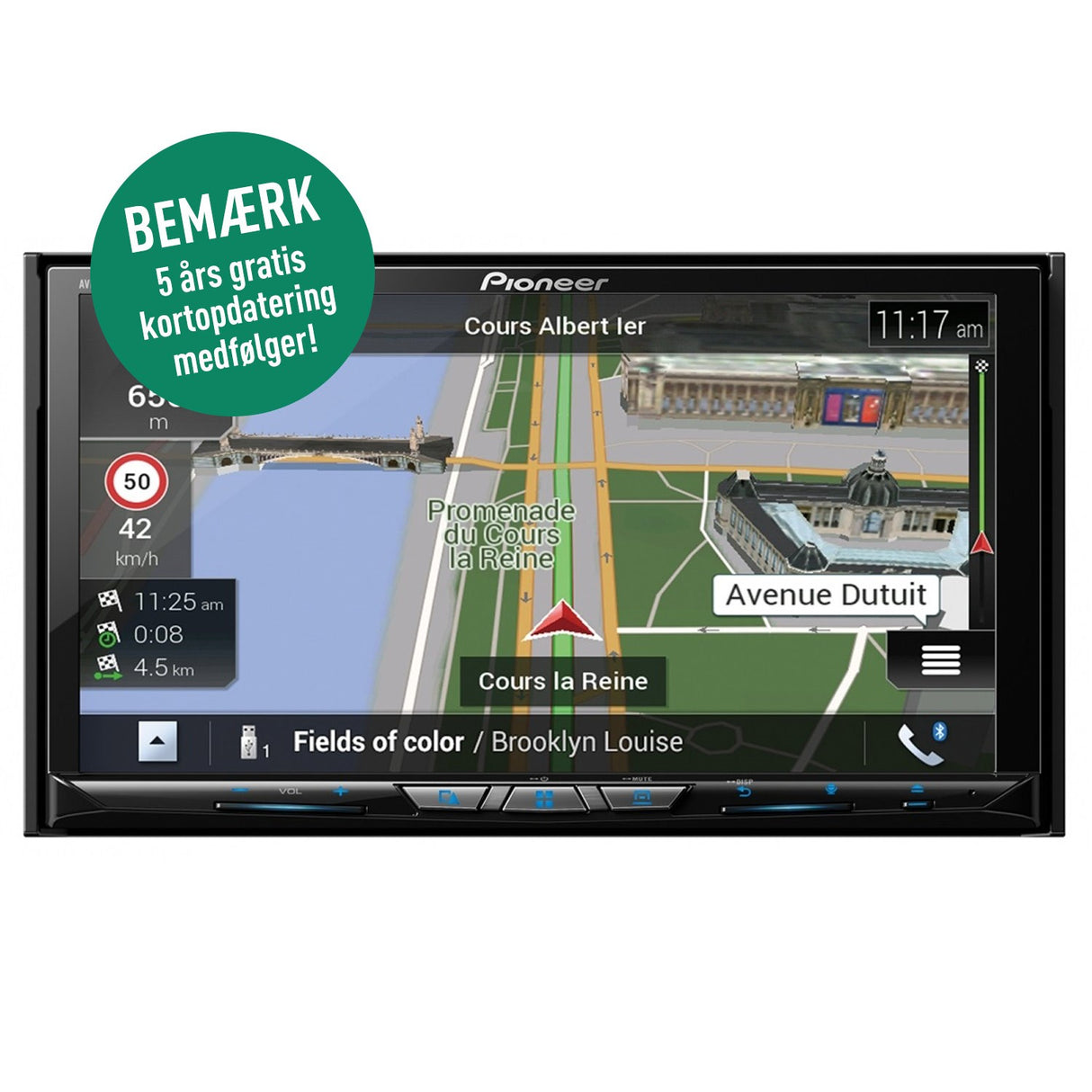 Pioneer AVIC-Z830DAB-C bobilnavigasjon, Bluetooth , trådløs Apple CarPlay