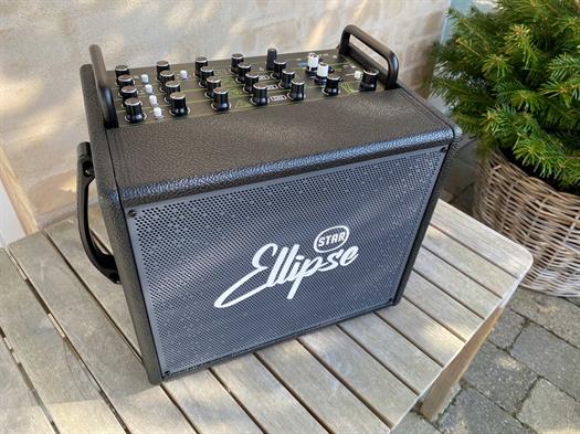 Ellipse 240W batteridrevet forsterker og veske - Q2 svart