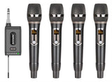 Acemic Q4M - 4 stk. intelligente trådløse mikrofoner.