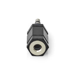 Adapter Lydkontakt 3,5 mm Stereo Jack Hunn til 3,5 mm Mono Jack