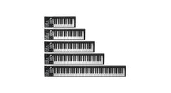 iCon Artist 25X USB MIDI-keyboards, 25 tangenter