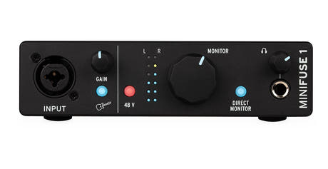 Arturia Minifuse 1 lydkort (svart)