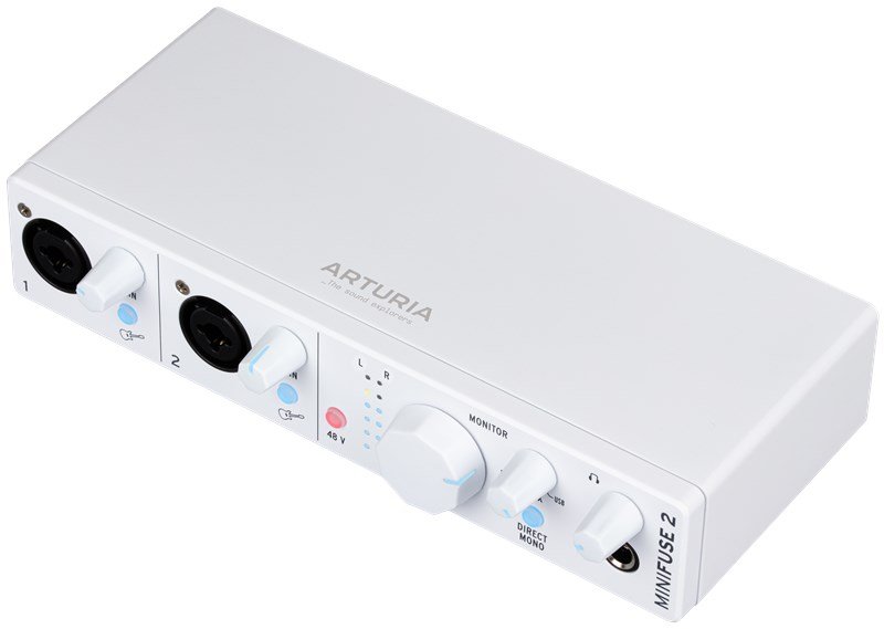 Arturia Minifuse 2 lydkort (hvit)