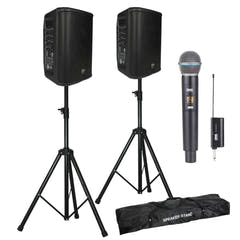 Atomic P70B - Batterihøyttaler/mikrofon XL-bundle