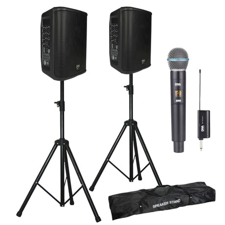 V-Tone Batterihøyttaler/mikrofoner XLbundle