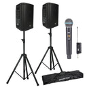 Atomic P70B - Batterihøyttaler/mikrofon XL-bundle