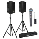 Atomic P70B - Batterihøyttaler/mikrofon XL-bundle