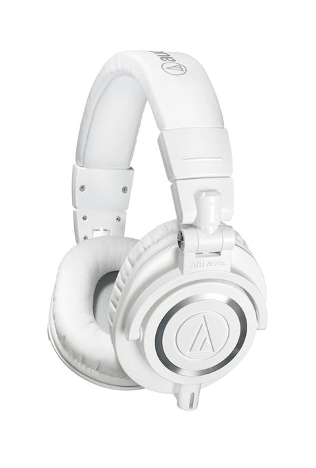 Audio-Technica ATH-M50XWH hodetelefon (hvit)