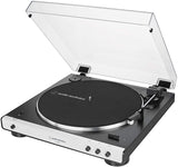 Audio-Technica AT-LP60XBT-WH + Pioneer DM-40BT-W Bluetooth høyttalere 