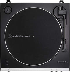 Audio-Technica AT-LP60XBT-WH + Pioneer DM-40BT-W Bluetooth høyttalere 