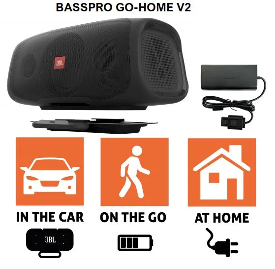 JBL BassPro Go 2-i-1 subwoofer og Bluetooth-høyttaler