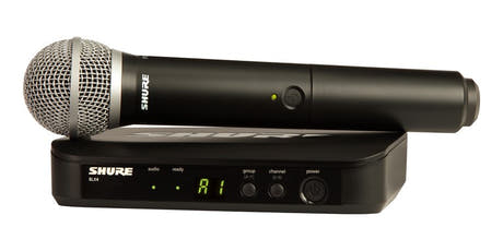 Shure BLX24/PG58 trådløs mikrofon (S8)