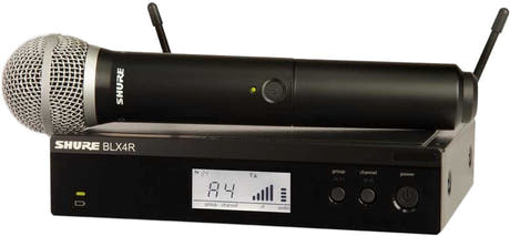 Shure BLX24R PG58 trådløs mikrofon (S8)