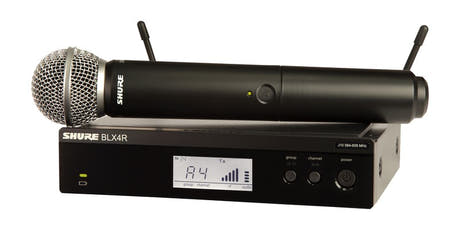 Shure BLX24R SM58 trådløs mikrofon (S8)