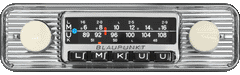 Blaupunkt Frankfurt Stereo Classic Retro bilradio med DAB+, Bluetooth og USB