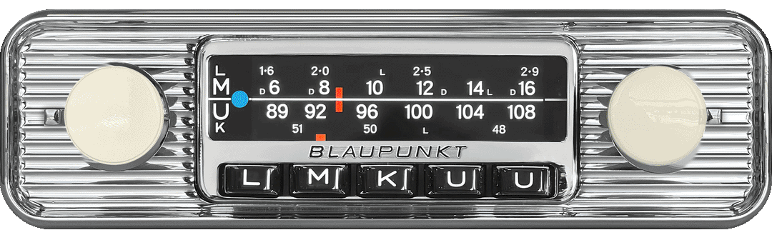 Blaupunkt Frankfurt Stereo Classic Retro bilradio med DAB+, Bluetooth og USB