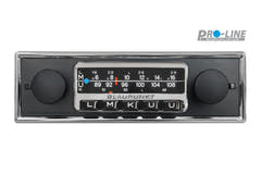 Blaupunkt Frankfurt Stereo Retro bilradio med DAB+, Bluetooth, USB-C og AUX
