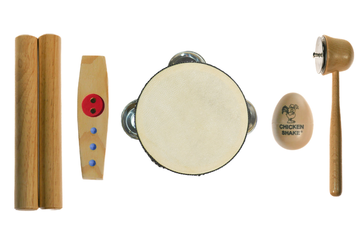 Barneslagverk Gaveeske med 5 deler