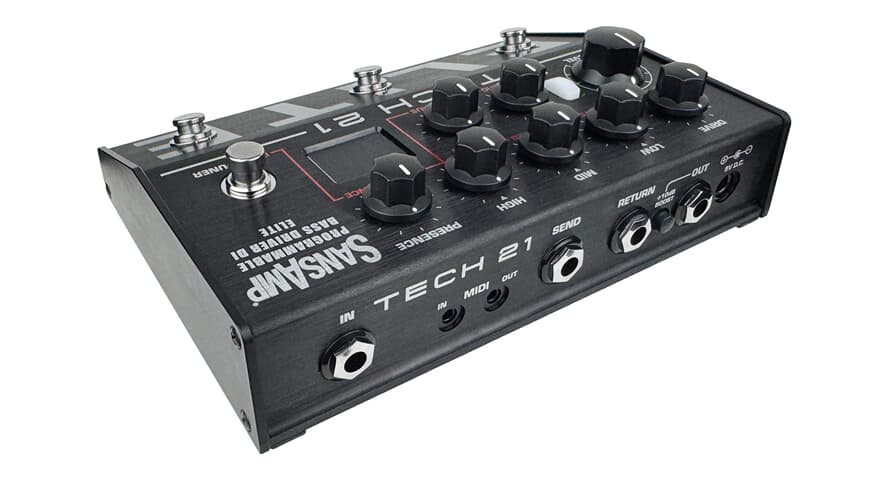 Tech 21 Programmable Bass Driver ELITE bass-forforsterker