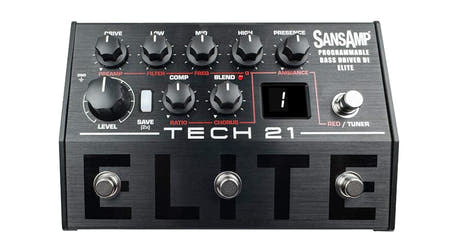 Tech 21 Programmable Bass Driver ELITE bass-forforsterker