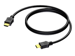 ProCab HDMI > HDMI Highspeed HDMI kabler 0,5 m