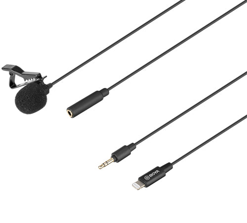 Boya M2 Knapphullsmikrofon til iPhone/iPad 