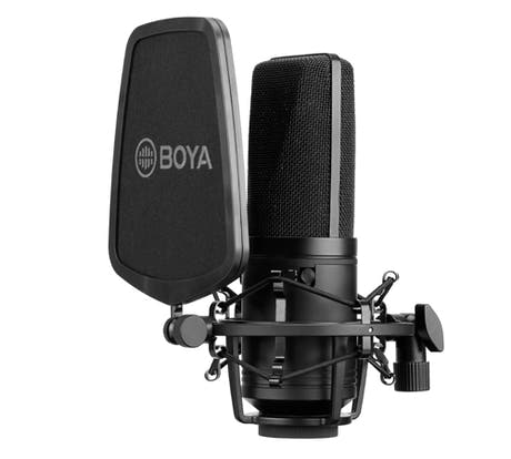 Boya M800 Studio mikrofon m/ophæng og popfilter