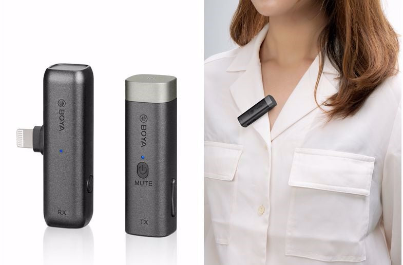 Boya trådløs streamingmikrofon (USB-C)