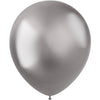 Ballonger 10 stk. (Intens sølv, 33 cm)