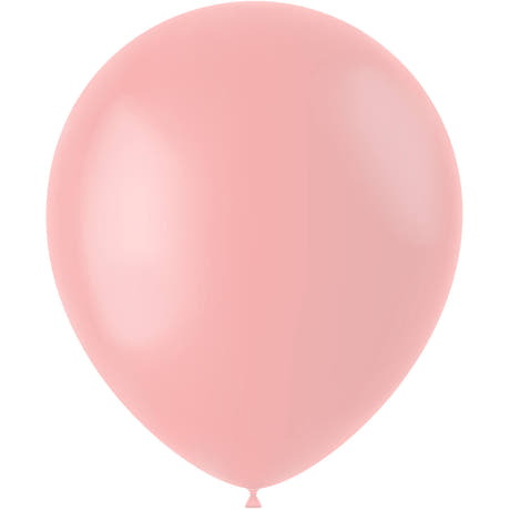 Ballonger 50 stk. (Matt pulverrosa, 33 cm)