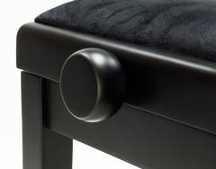 Grooveland KB200 Pianokrakk (Matt Svart)