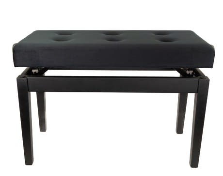 Dobbel pianokrakk Deluxe (matt svart) BandMate PB200D