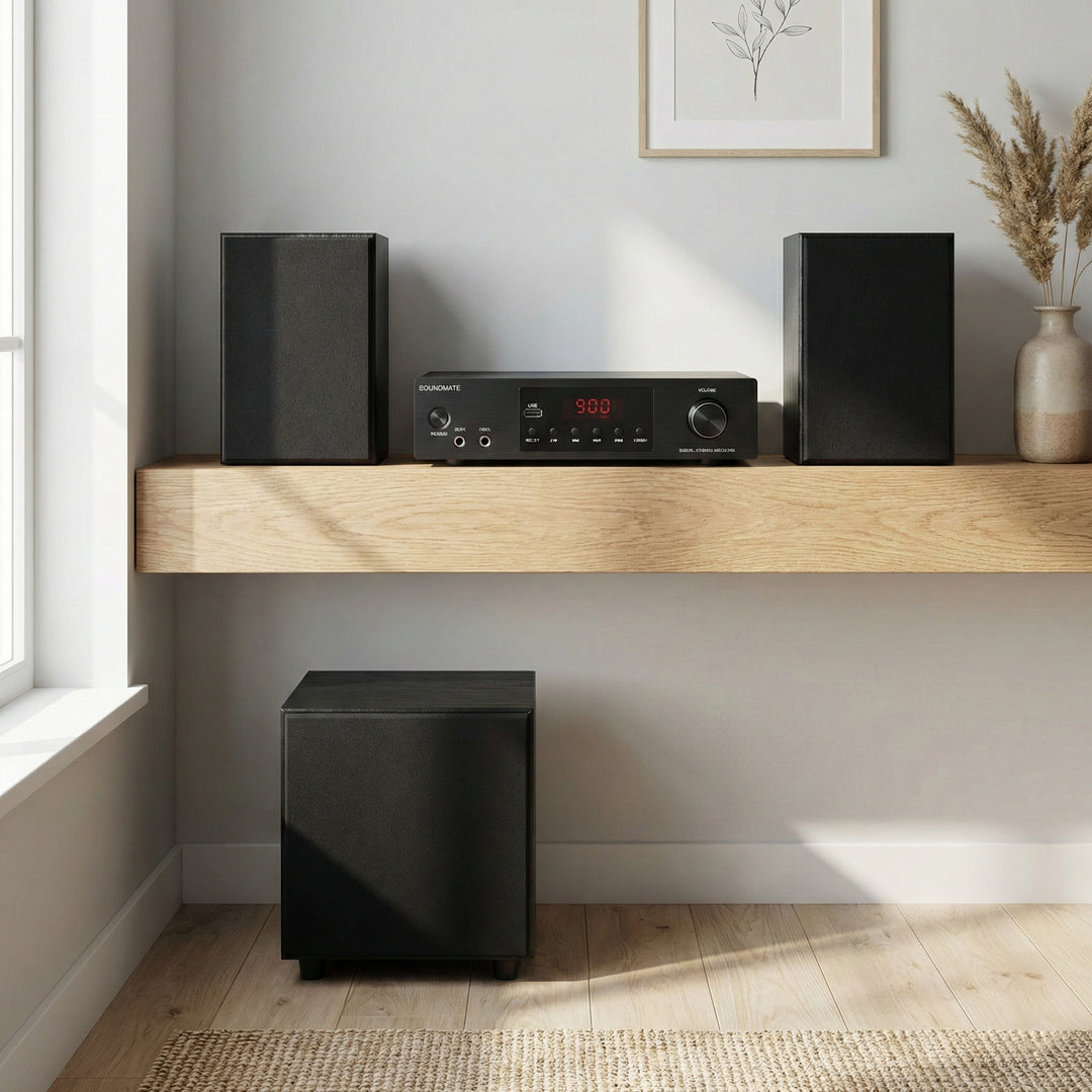 Nikko Active Hifi-system og forsterker