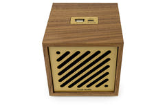 Tivoli Audio Boutigue Bluetooth-høyttaler, valnøtt/gull