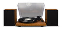 Crosley C62 platespiller med høyttalere (valnøtt)