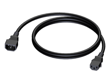 ProCab powerkabel 3 x 1,5 mm², hun Euro>han Euro, 0,7 m