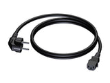 ProCab powerkabel 3x1,5 mm², hun Euro>Schuko han, 5 m (PVC)