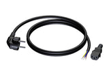 ProCab powerkabel 3x1,5 mm², hun Euro>Schuko han, 5 m (CAB491-5)