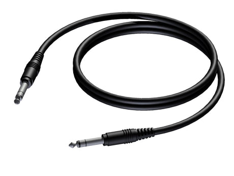ProCab mikrofonkabel stereo jack > jack 1,5 m