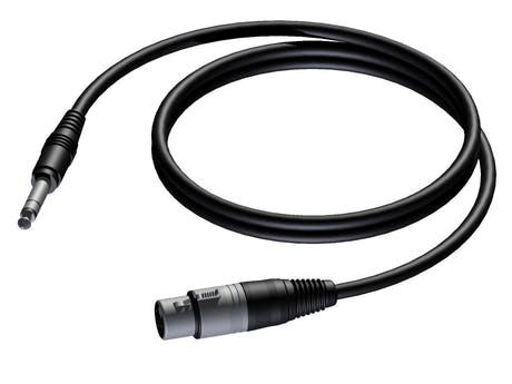 ProCab XLR-hunn > stereojack - balansert kabel 1,5 m