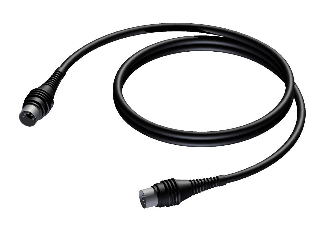 ProCab Midi signalkabel hann/hann 1,5 meter