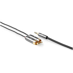 Premium StereoRCA til minijack (1m)