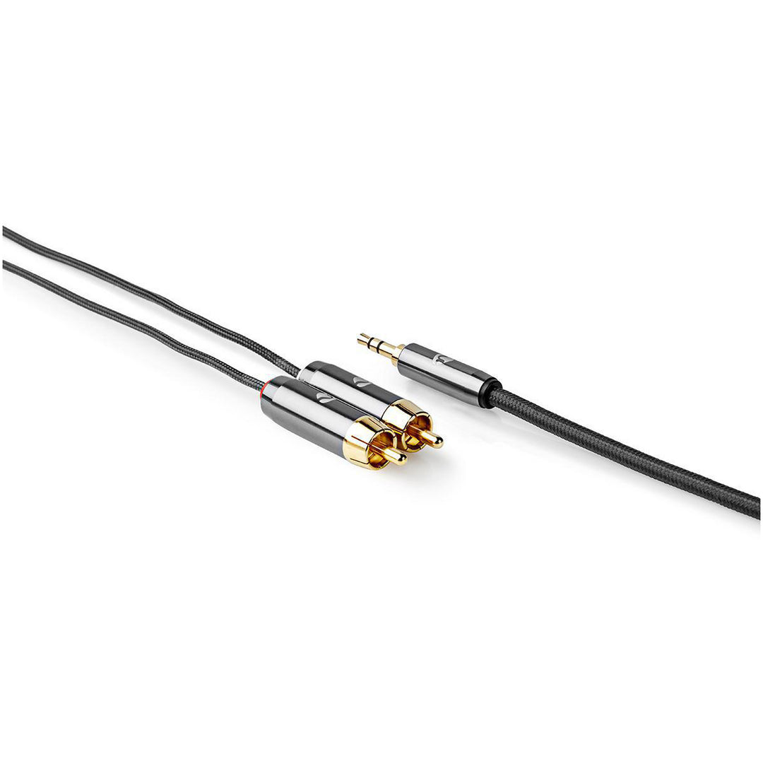 Premium StereoRCA til minijack (1m)