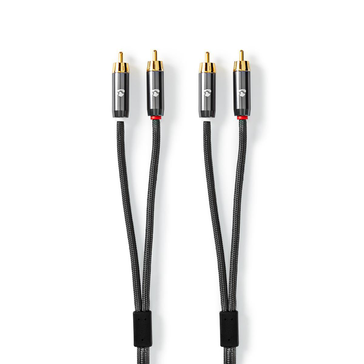 Premium stereo phono-kabel (1m)