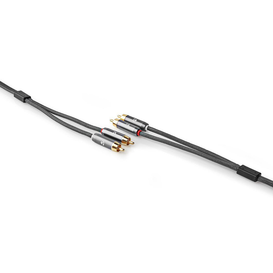 Premium stereo phono-kabel (2m)