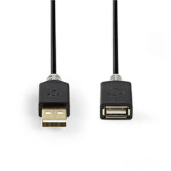 USB 2.0-forlengelseskabel (1,5m)
