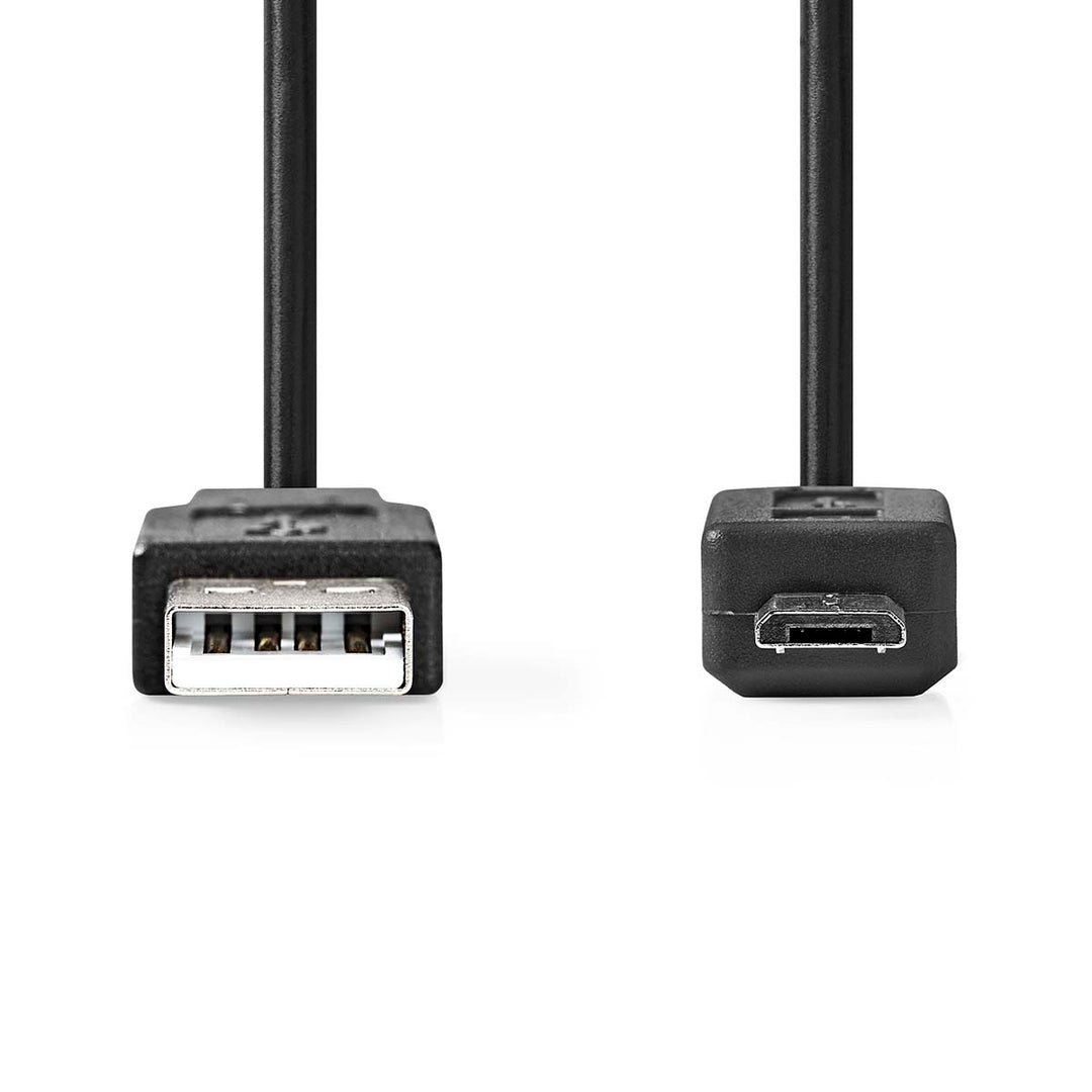 Mikro USB til USB-A-kabel (1m)