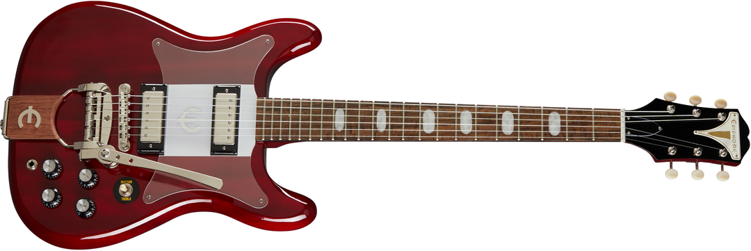 Epiphone Crestwood Custom Tremotone elektrisk gitar ( Cherry )
