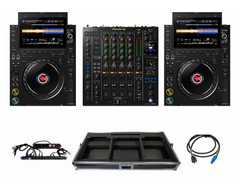 AlphaTheta CDJ-3000X & DJM-A9-pakke